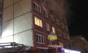 В Кемерове во время пожара в общежитии пострадала девушка