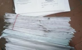 Кемеровчане обнаружили десятки недоставленных писем в мусорном баке