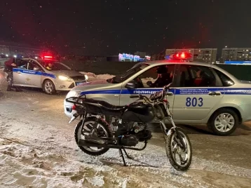Фото: В Кузбассе задержали пьяного подростка на мопеде 1