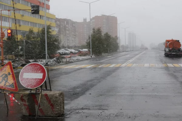 В Кемерове подрядчик завершает строительство продолжения Комсомольского проспекта