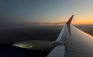 Фото: Полёт из Кемерова до Москвы сняли на видео 1