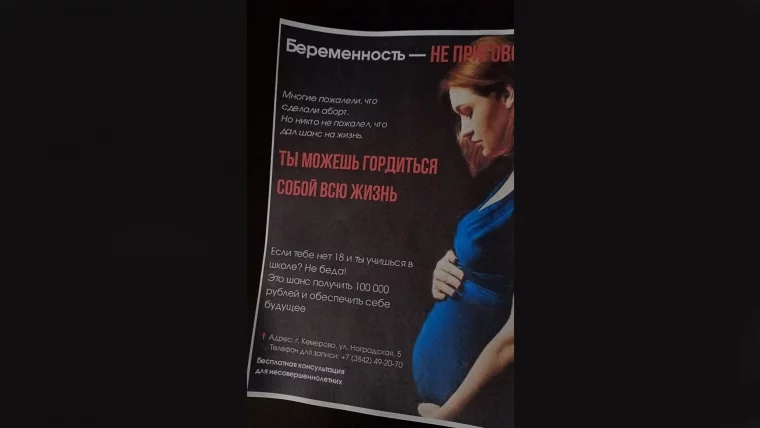 Фото: «Шанс получить 100 000 рублей и обеспечить себе будущее»: кемеровчанам рассылают фейковую переписку с учительницей, агитирующей школьниц рожать 2