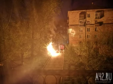 Фото: В центре Кемерова произошёл пожар 2