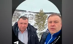 Губернатор Кузбасса проверил Таштагольский округ на готовность к паводку