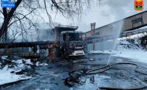 В Киселёвске самосвал повредил трубопровод котельной, без тепла остались 45 домов