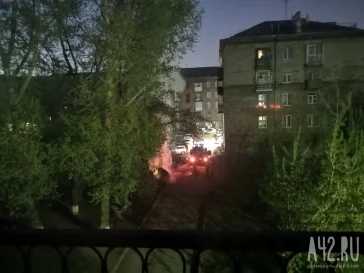 Фото: В центре Кемерова произошёл пожар 3