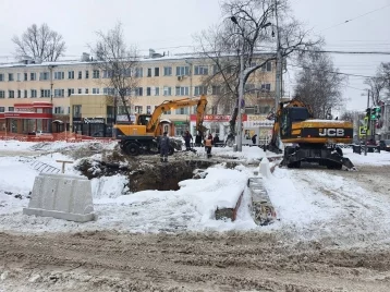 Фото: В Новокузнецке из-за реконструкции перекрыли часть проспекта Металлургов 1
