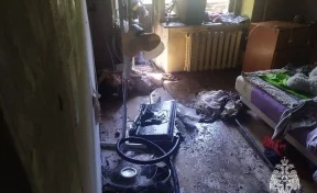 В Удмуртии четырёхлетний ребёнок устроил пожар в чужой квартире
