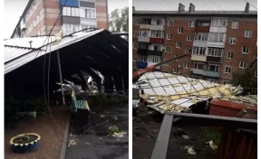 «Деревню сдуло»: в Сети публикуют видео разрушений после урагана в Кузбассе