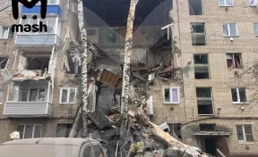 В Орехово-Зуеве в результате взрыва газа в жилом доме обрушился подъезд 