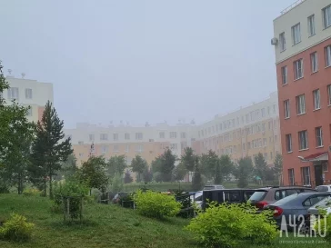 Фото: Кемерово накрыл густой туман 3