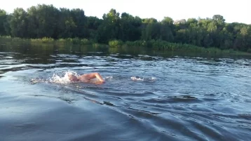 Фото: Кемеровчане устроили 100-километровый заплыв по Томи 1