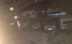 Очевидцы сообщают о кровавом ЧП в микрорайоне ФПК в Кемерове 31 марта