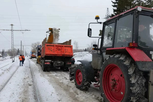 Улицы Рудничного района в Кемерове будут расчищать от снега круглосуточно