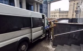 СК России опубликовал видео с четырьмя задержанными после теракта в «Крокусе» 