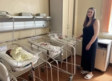 Фото: В Кузбассе родилась вторая тройня с начала года 2