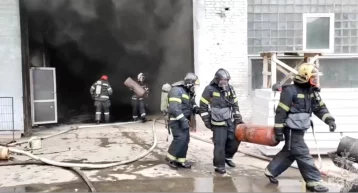 Фото: В Воронеже во время пожара на электромеханическом заводе пострадали два человека 1