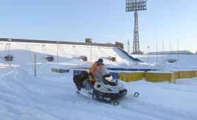 В Кемерове появится площадка для игры в волейбол на снегу