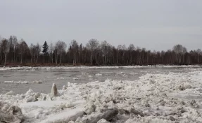 Угроза подтопления возникла в Калтане из-за ледохода на реке Кондома
