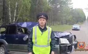 В Красноярском крае школьник попал в ДТП на трассе на автомобиле матери