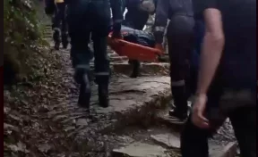 В Сочи спасли 6-летнего ребёнка, сорвавшегося в горах с 20-метровой высоты