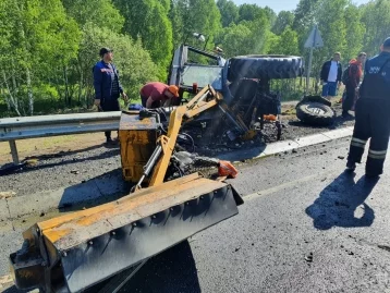 Фото: В Кузбассе водителя грузовика из Новосибирска отправили в колонию за ДТП с трактором 3