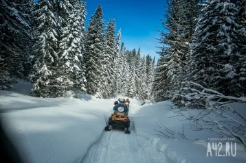 Фото: Глава Кузбасса предложил законодательно регулировать снегоходный туризм 1