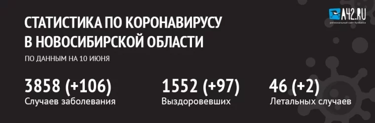 Фото: Коронавирус в Новосибирской области: актуальная информация на 10 июня 1