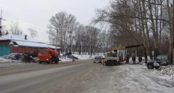 Фото: В Новокузнецке из-за аварии на Транспортной выявили повреждения сетей тепло- и водоснабжения 1