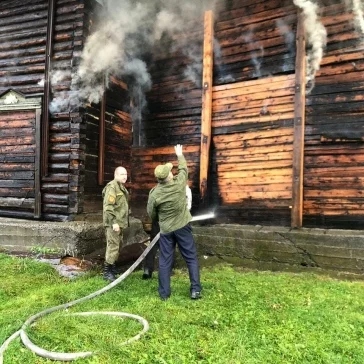 Фото: Появились подробности крупного пожара в здании дома культуры в Кузбассе 2