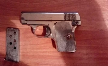 Фото: Кемеровчанка нашла пистолет, выпущенный в начале 20 века 1