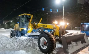 Ночью на улицы Кемерова выйдут 113 единиц снегоуборочной техники
