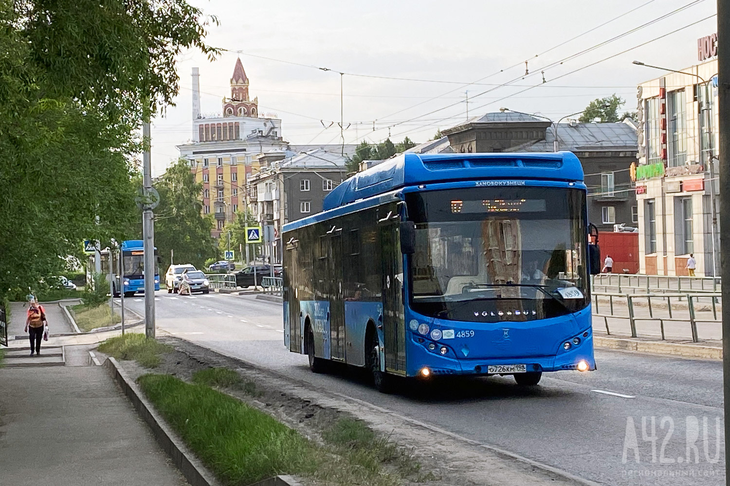 Из-за ремонта на улице Циолковского в Новокузнецке изменится работа общественного транспорта