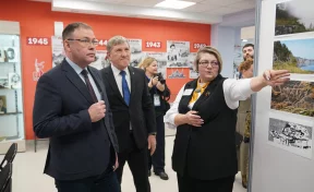 Губернатор Кузбасса проверил школу, которую отремонтировали впервые за 39 лет 