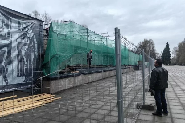 Мэр Новокузнецка рассказал о ходе реставрации мемориала «Бульвар Героев»