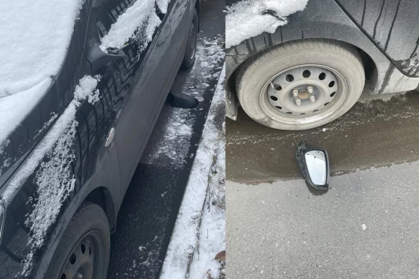 В Междуреченске мужчина повредил машину бывшей жены