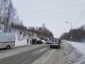Фото: В ГИБДД раскрыли подробности ДТП на новокузнецком шоссе, в котором погиб человек 1