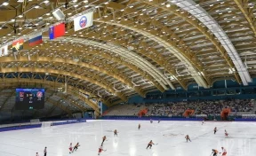 Кузбасские власти оценили новый ледовый дворец в Кемерове