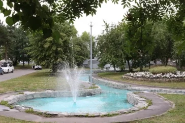 Фото: Дмитрий Анисимов: в Кемерове завершился ремонт фонтана в Кедровке 2