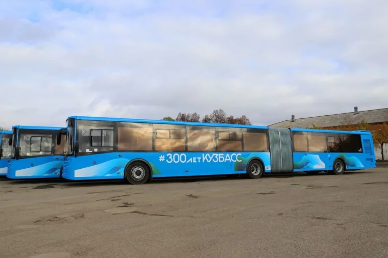 Фото: В Кузбасс поступили новые пассажирские автобусы 4