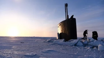 Фото: Американская подлодка застряла во льдах Арктики при отработке «ударов по России» 1