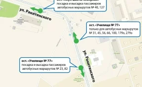 В Кемерове изменятся остановки транспорта в Рудничном районе