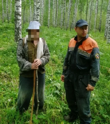 Фото: Под Мариинском грибник ушёл в лес и заблудился 1