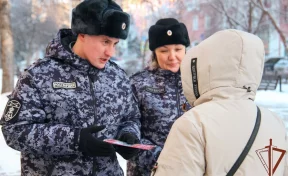 Росгвардейцы побеседуют с жителями Кузбасса о безопасности