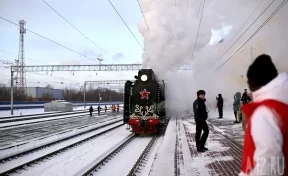 Поезд Деда Мороза прибудет в Кемерово 16 декабря