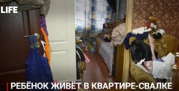 Фото: СК проверит сообщения о четырёхлетнем ребёнке, который живёт в квартире-свалке в Новокузнецке 1