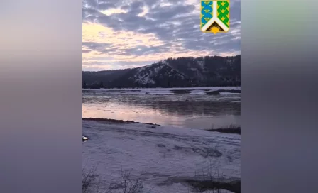 В Кузбассе ещё на одной реке начался ледоход: ото льда освободилась Кондома