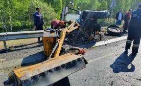 В Кузбассе водителя грузовика из Новосибирска отправили в колонию за ДТП с трактором