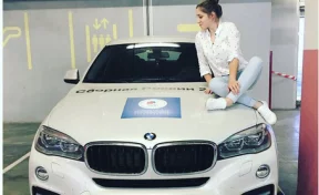Гимнастка выставила на продажу автомобиль, подаренный ей за победу на ОИ-2016