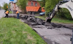 В Кемерове стартовал ремонт улицы Веры Волошиной